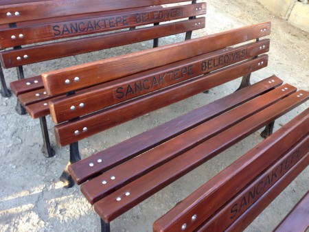 Ahşap döküm ayaklı bank imalatçıları